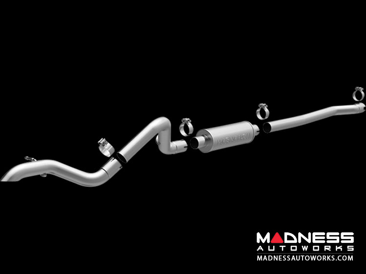 Jeep Wrangler 3.6 Performance Exhaust by Magnaflow - 4 Door Performance "Rockcrawler" Exhaust